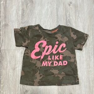 4 for $20 Epic Like My Dad Camouflage Kids T-Shirt